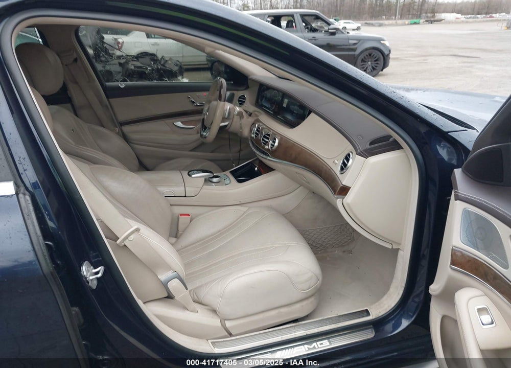 2017 MERCEDES-BENZ AMG S 63 4MATIC VIN: WDDUG7JB2HA313214