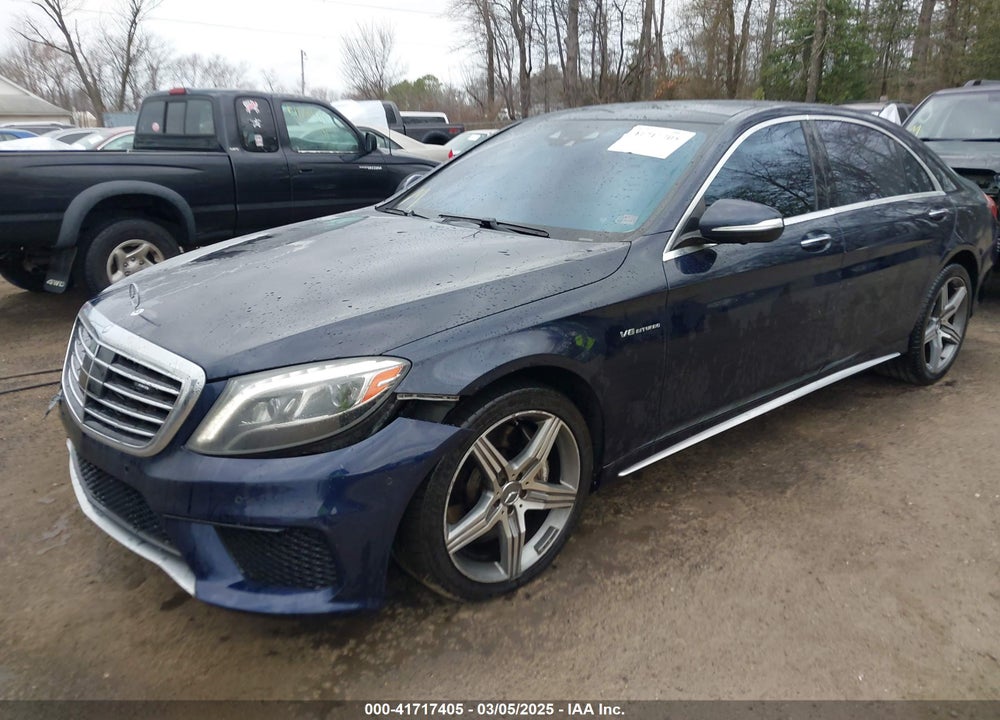2017 MERCEDES-BENZ AMG S 63 4MATIC VIN: WDDUG7JB2HA313214