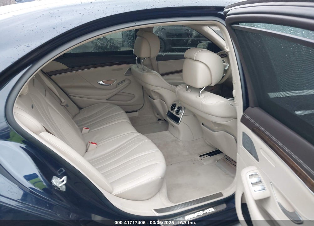 2017 MERCEDES-BENZ AMG S 63 4MATIC VIN: WDDUG7JB2HA313214