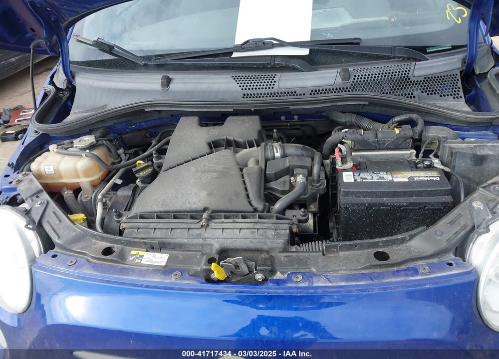 2012 FIAT 500 VIN: 3C3CFFBR2CT380786