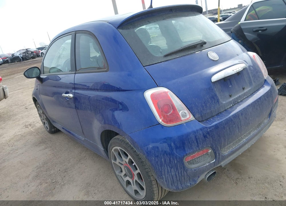 2012 FIAT 500 VIN: 3C3CFFBR2CT380786