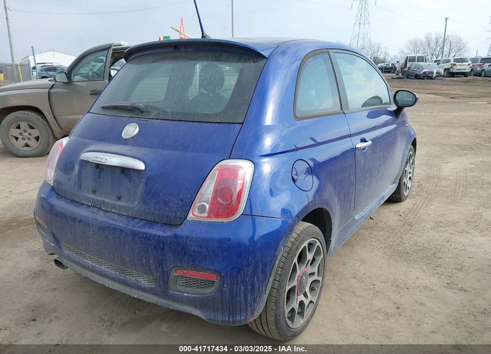 2012 FIAT 500 VIN: 3C3CFFBR2CT380786