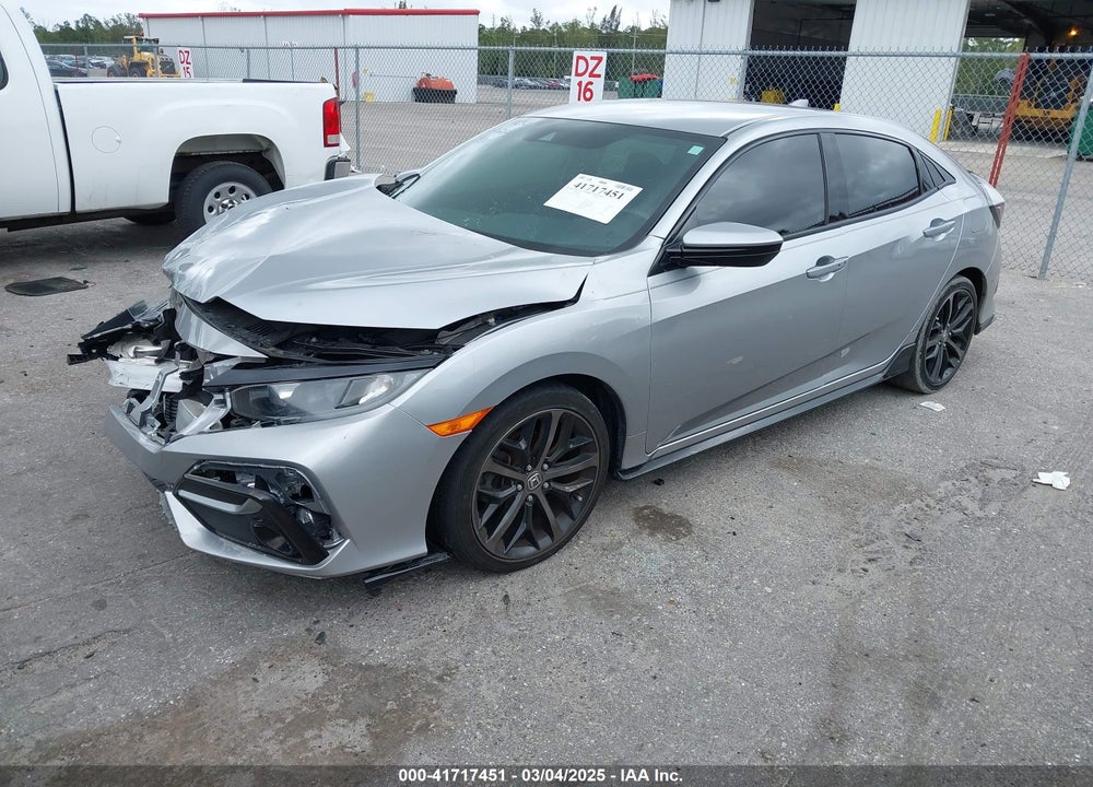 2021 HONDA CIVIC VIN: SHHFK7H43MU212692