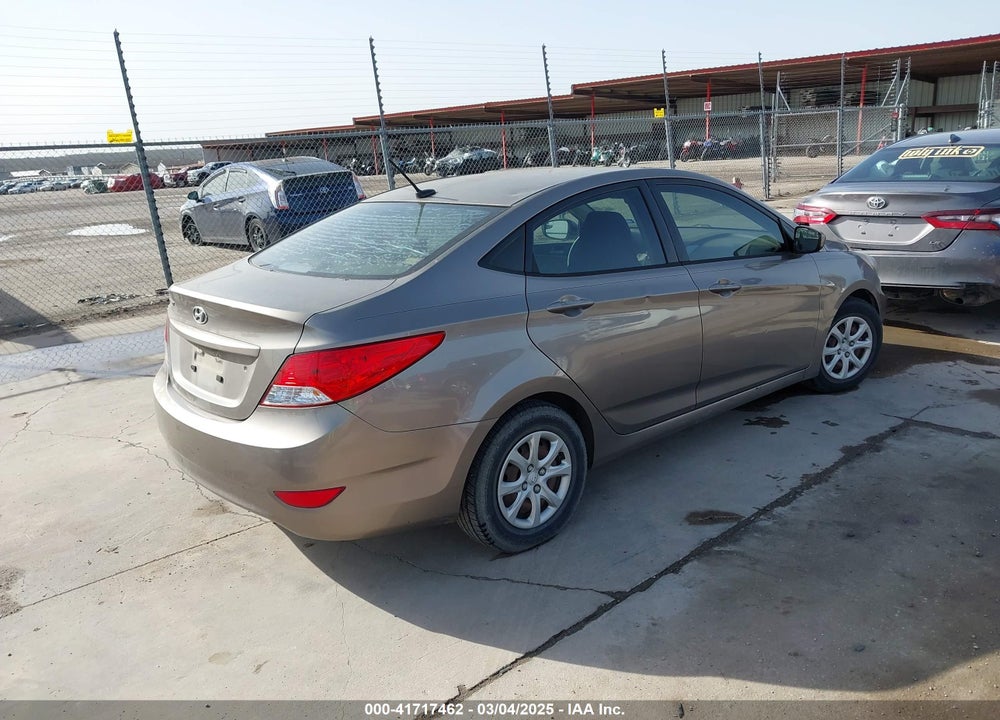 2014 HYUNDAI ACCENT VIN: KMHCT4AE5EU602412