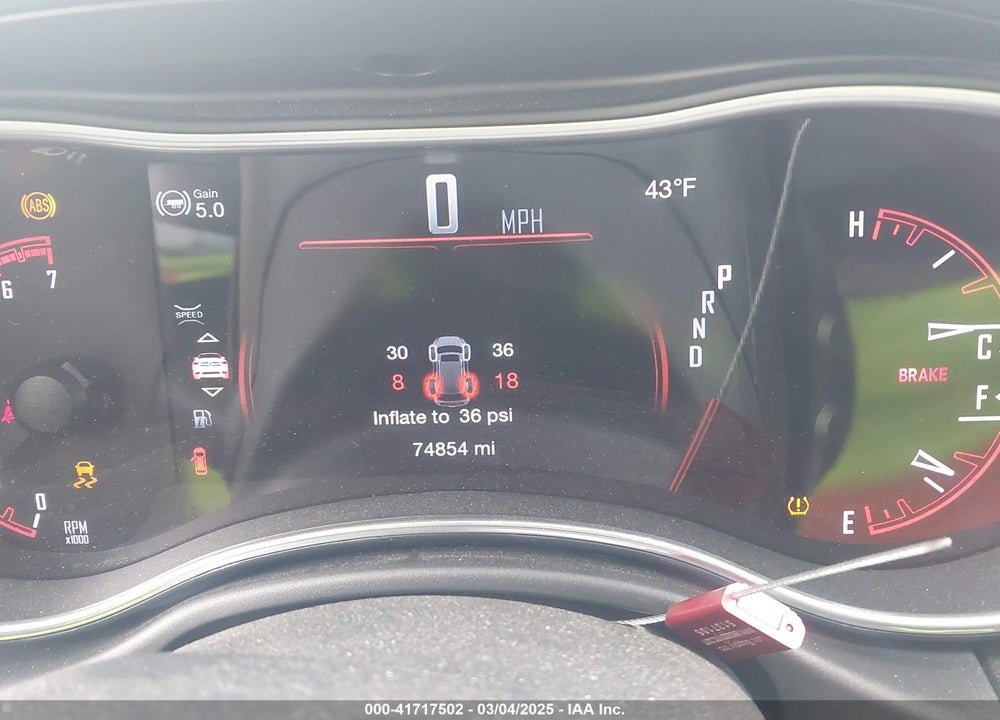 2020 DODGE DURANGO PURSUIT AWD VIN: 1C4SDJFT1LC381509