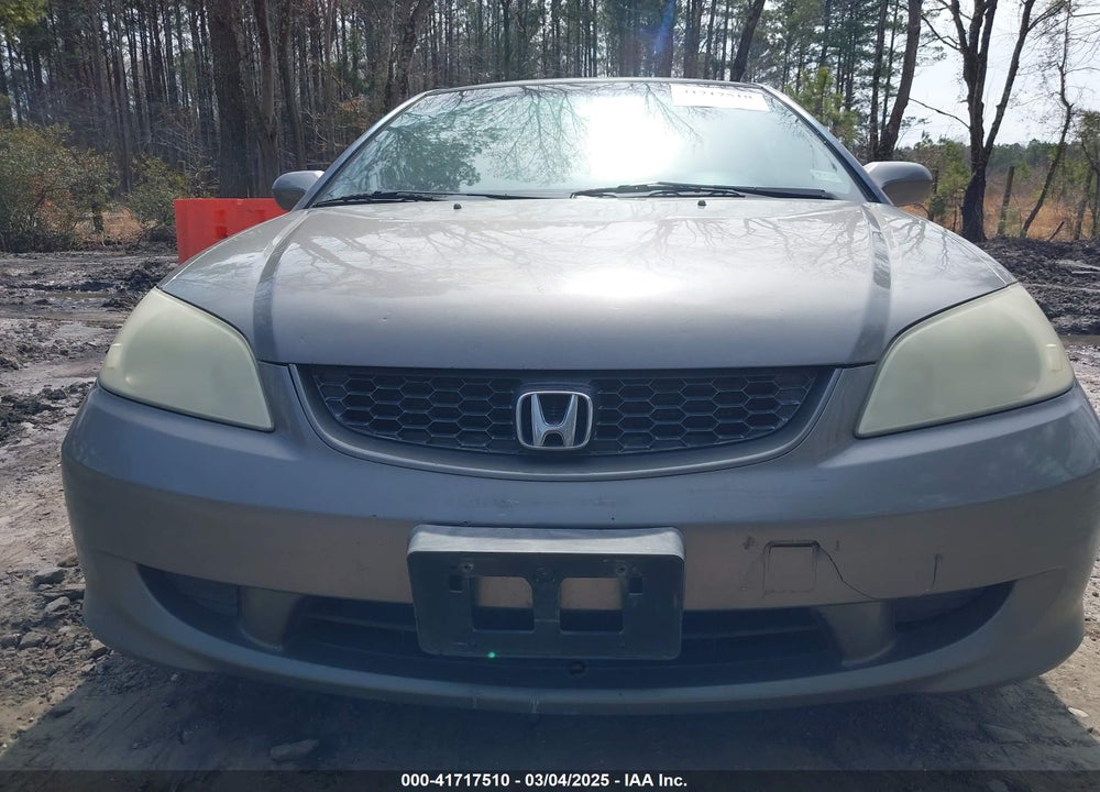 2004 HONDA CIVIC EX VIN: 1HGEM22984L053729