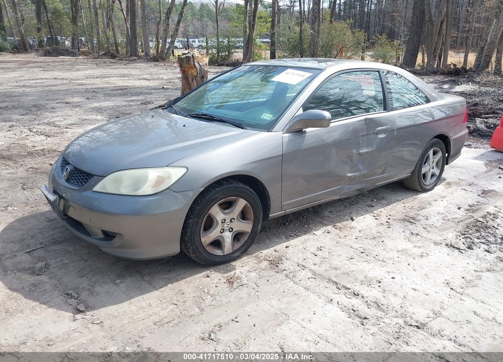 2004 HONDA CIVIC EX VIN: 1HGEM22984L053729
