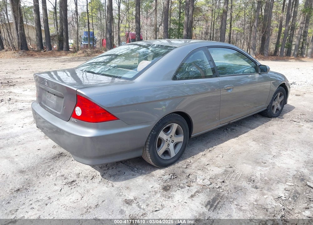 2004 HONDA CIVIC EX VIN: 1HGEM22984L053729