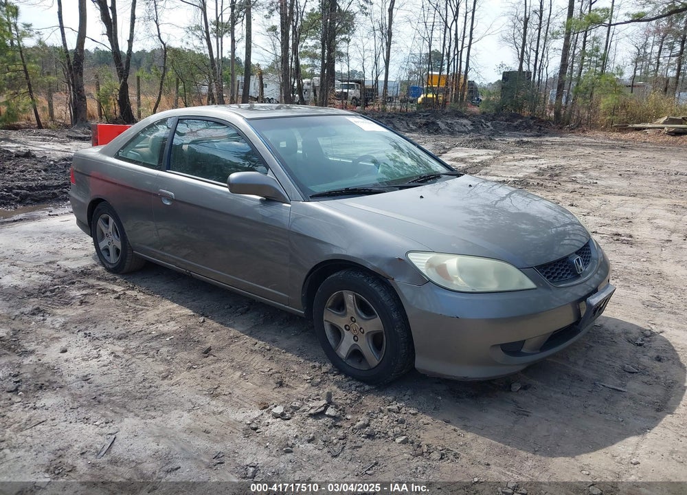 2004 HONDA CIVIC EX VIN: 1HGEM22984L053729