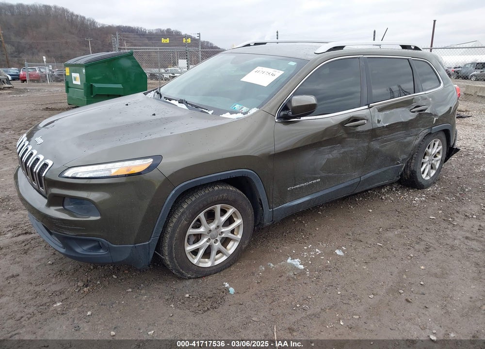 2014 JEEP CHEROKEE VIN: 1C4PJMCB2EW285739