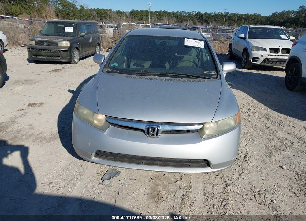 2006 HONDA CIVIC LX VIN: 1HGFA165X6L130912