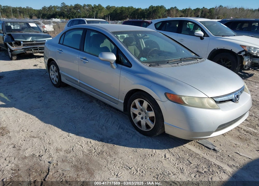 2006 HONDA CIVIC LX VIN: 1HGFA165X6L130912