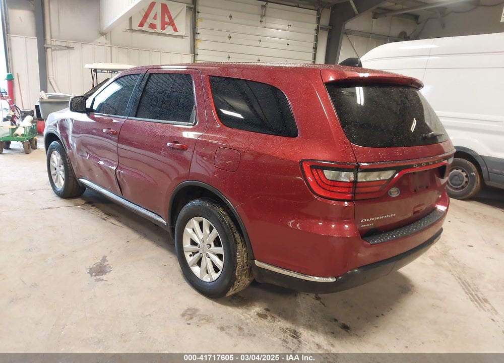 2015 DODGE DURANGO SXT VIN: 1C4RDJAG1FC139817