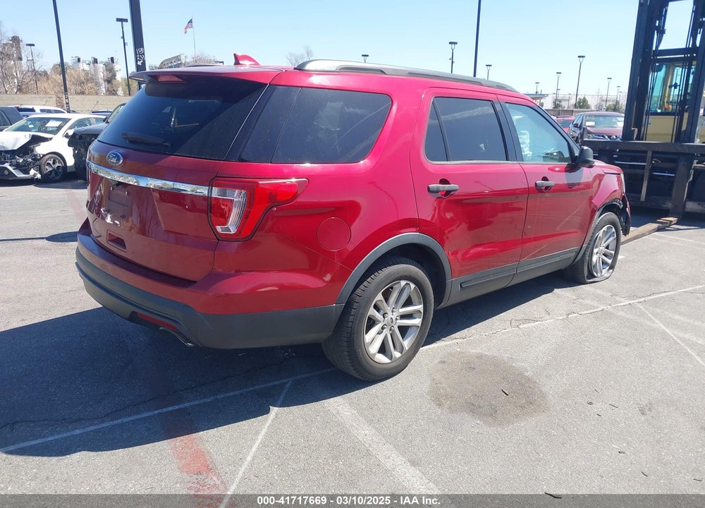 2017 FORD EXPLORER VIN: 1FM5K7B81HGC85284