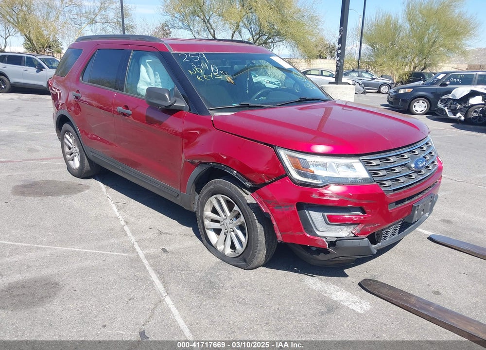 2017 FORD EXPLORER VIN: 1FM5K7B81HGC85284
