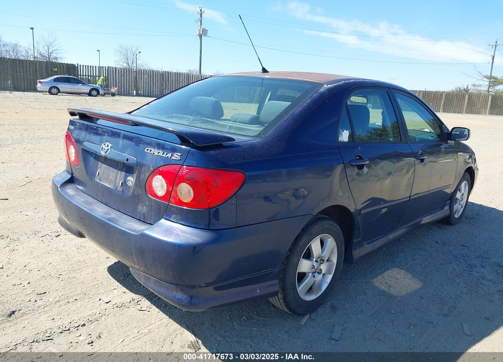 2006 TOYOTA COROLLA S VIN: 1NXBR32EX6Z572280