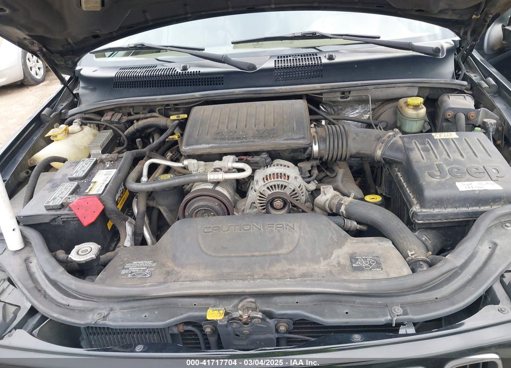 2001 JEEP GRAND CHEROKEE LIMITED VIN: 1J4GW58N01C676386