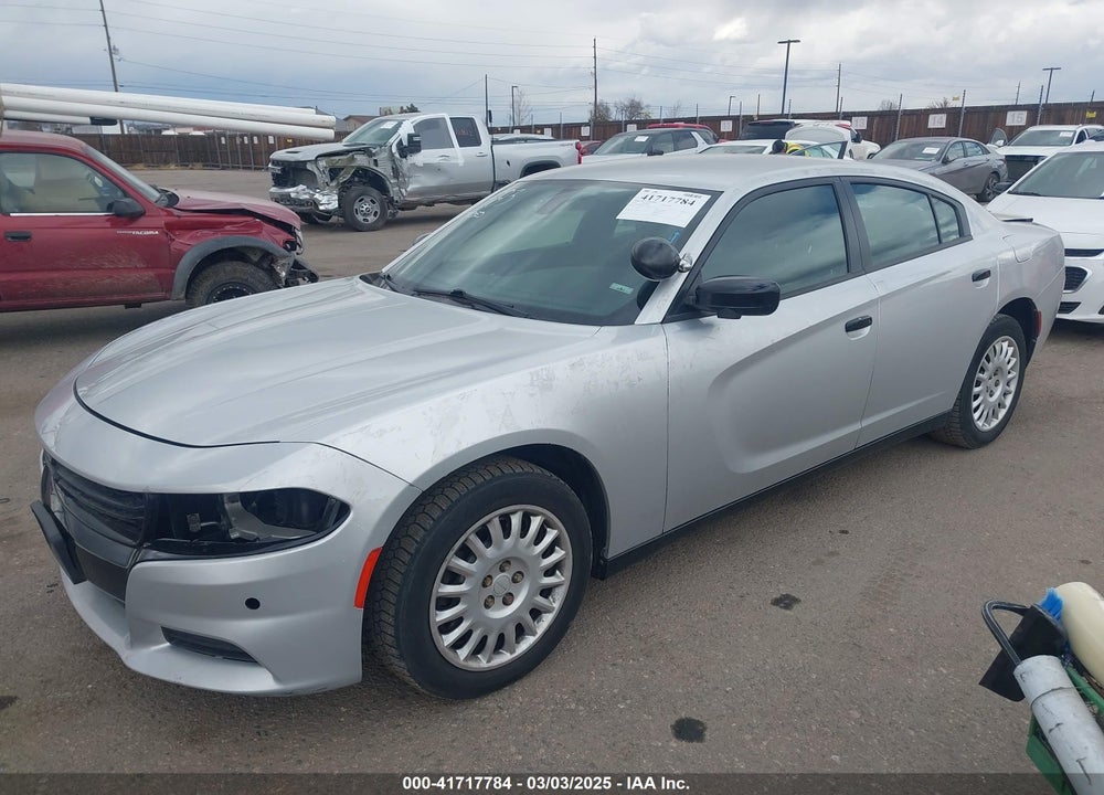 2018 DODGE CHARGER POLICE AWD VIN: 2C3CDXKT8JH299238