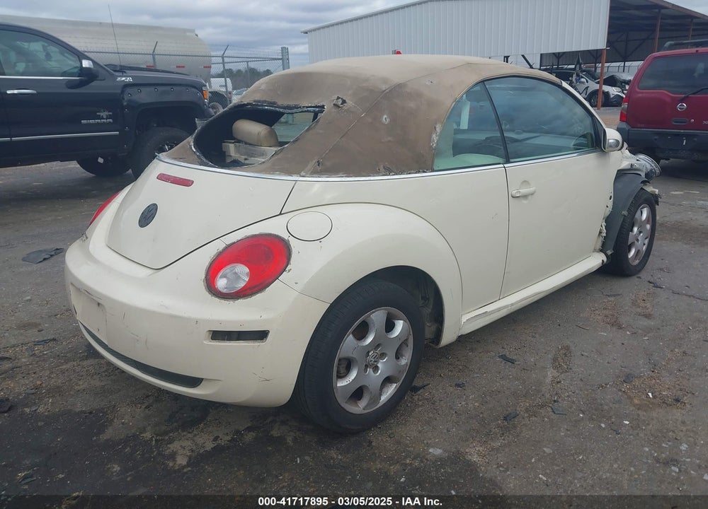 2008 VOLKSWAGEN NEW BEETLE VIN: 3VWPF31Y68M414182