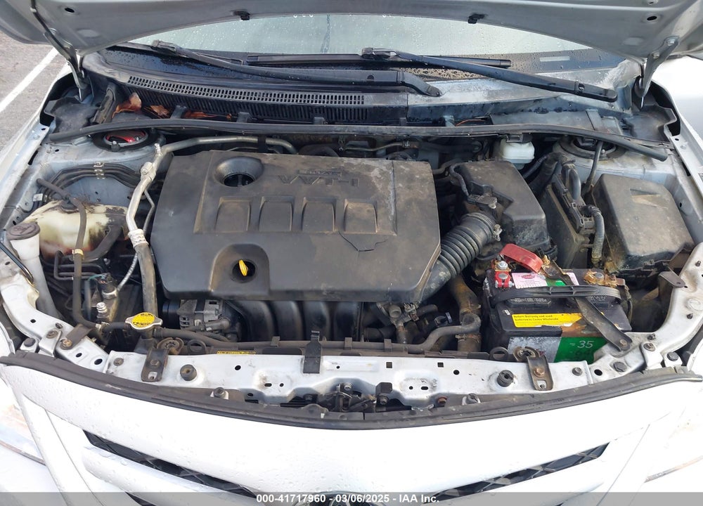 2011 TOYOTA COROLLA LE VIN: 2T1BU4EE5BC602393
