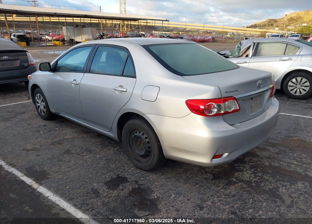 2011 TOYOTA COROLLA LE VIN: 2T1BU4EE5BC602393