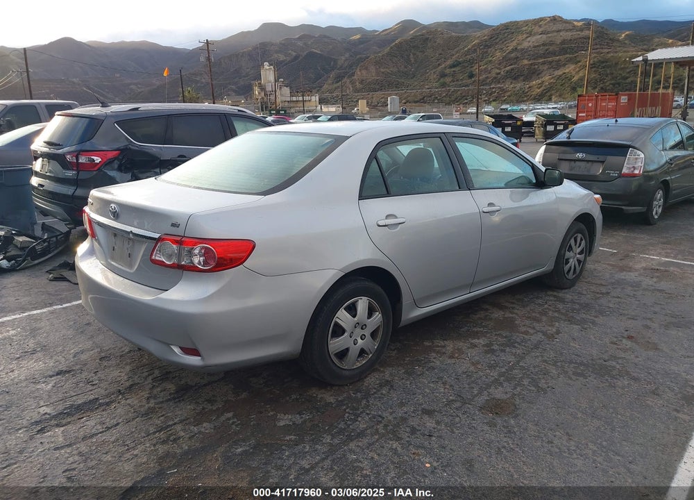2011 TOYOTA COROLLA LE VIN: 2T1BU4EE5BC602393