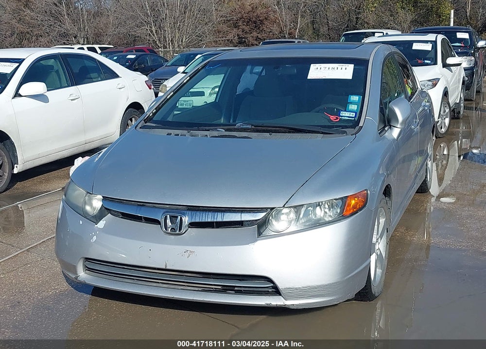 2006 HONDA CIVIC VIN: 1HGFA16886L088802