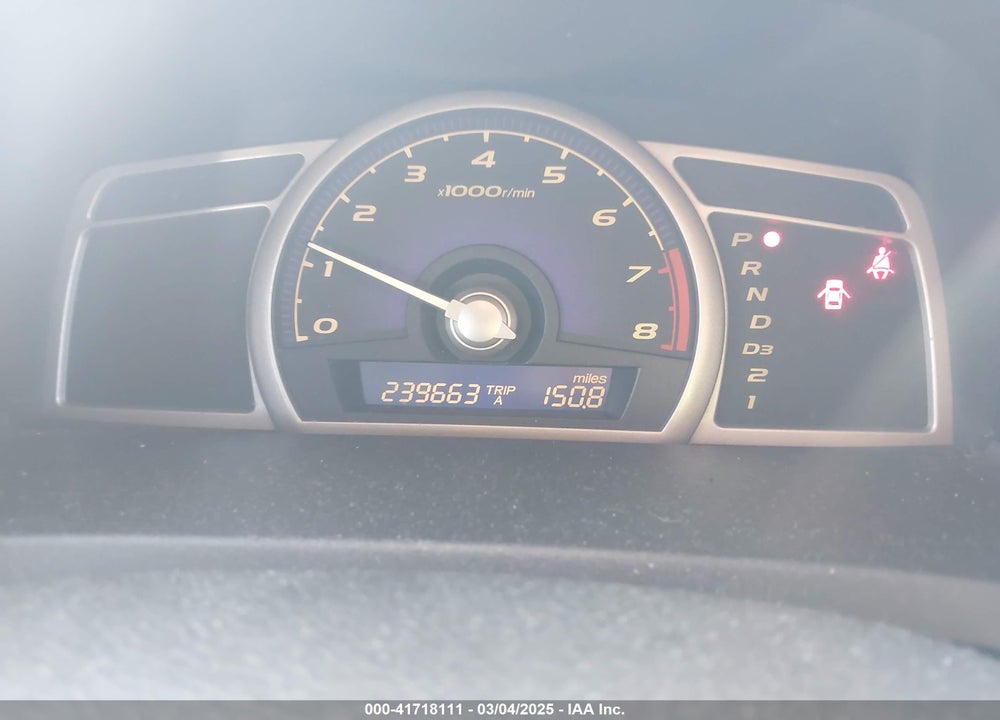 2006 HONDA CIVIC VIN: 1HGFA16886L088802