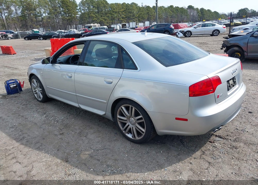 2007 AUDI S4 4.2 VIN: WAUGL78E57A017022