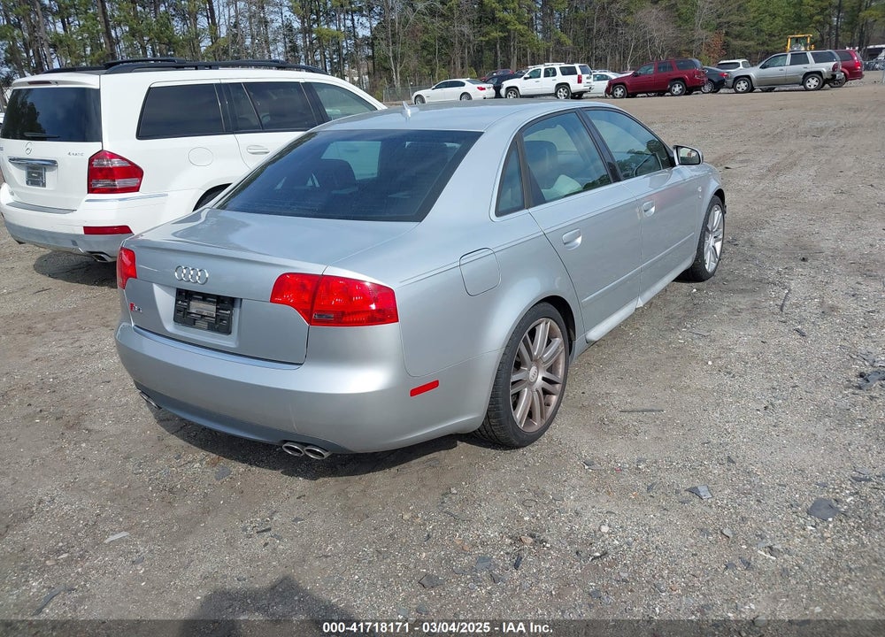 2007 AUDI S4 4.2 VIN: WAUGL78E57A017022
