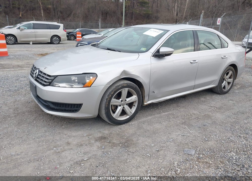 2012 VOLKSWAGEN PASSAT VIN: 1VWBN7A35CC039288