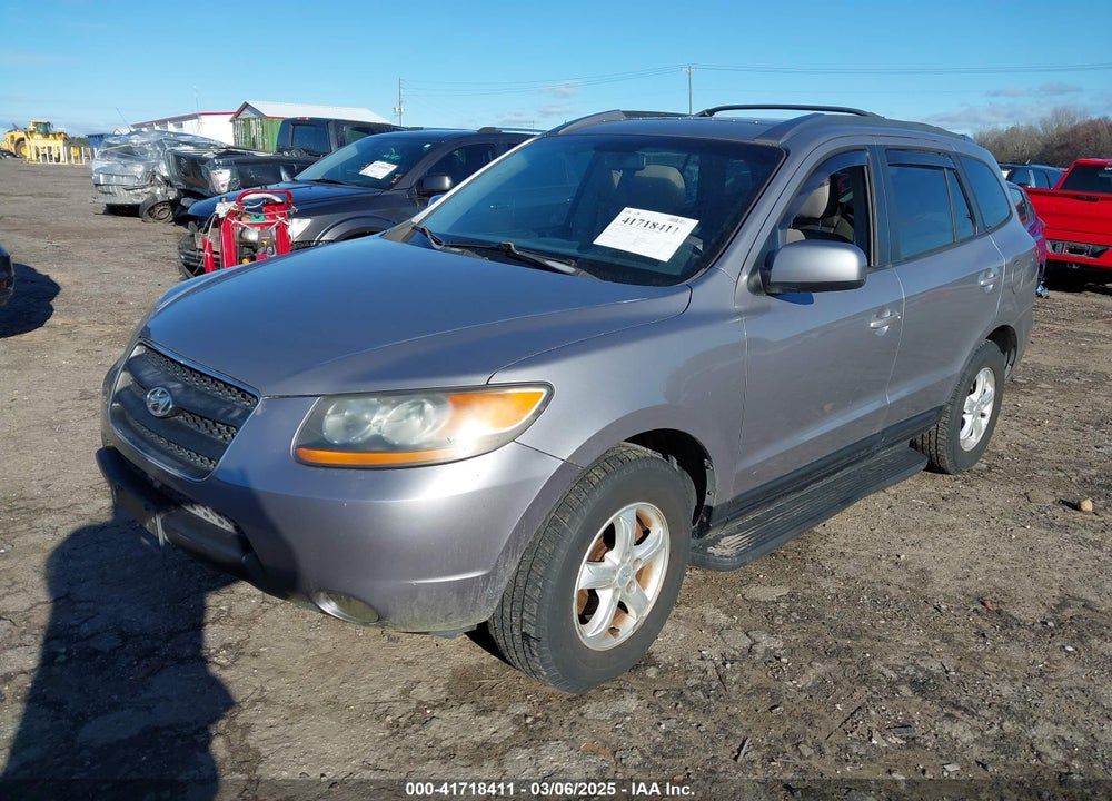 2007 HYUNDAI SANTA FE VIN: 5NMSG73D57H081101