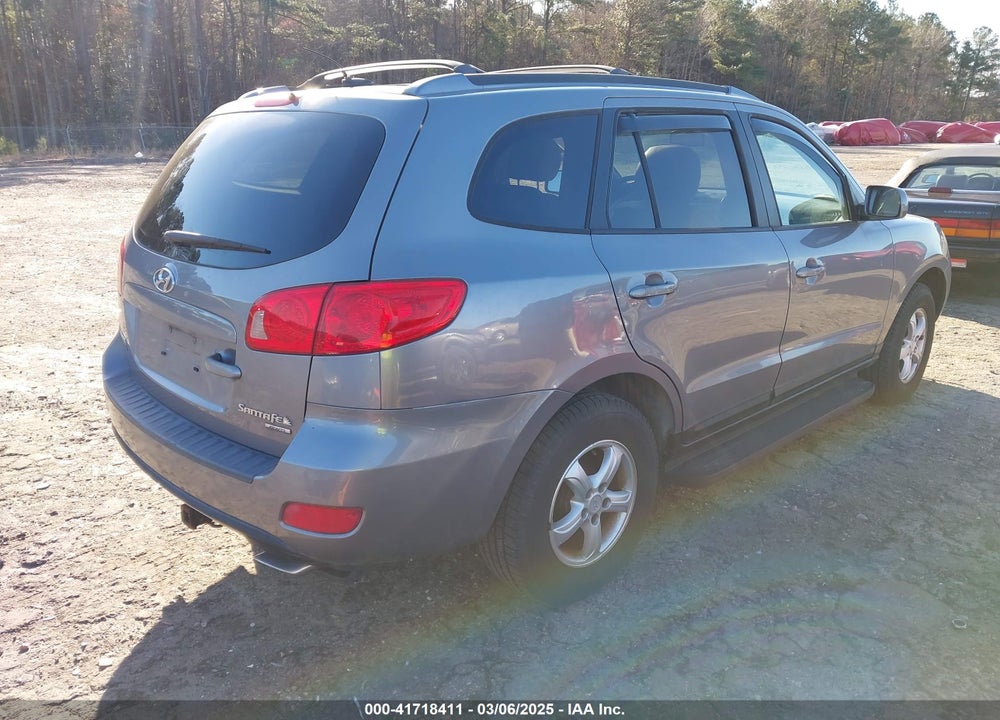 2007 HYUNDAI SANTA FE VIN: 5NMSG73D57H081101