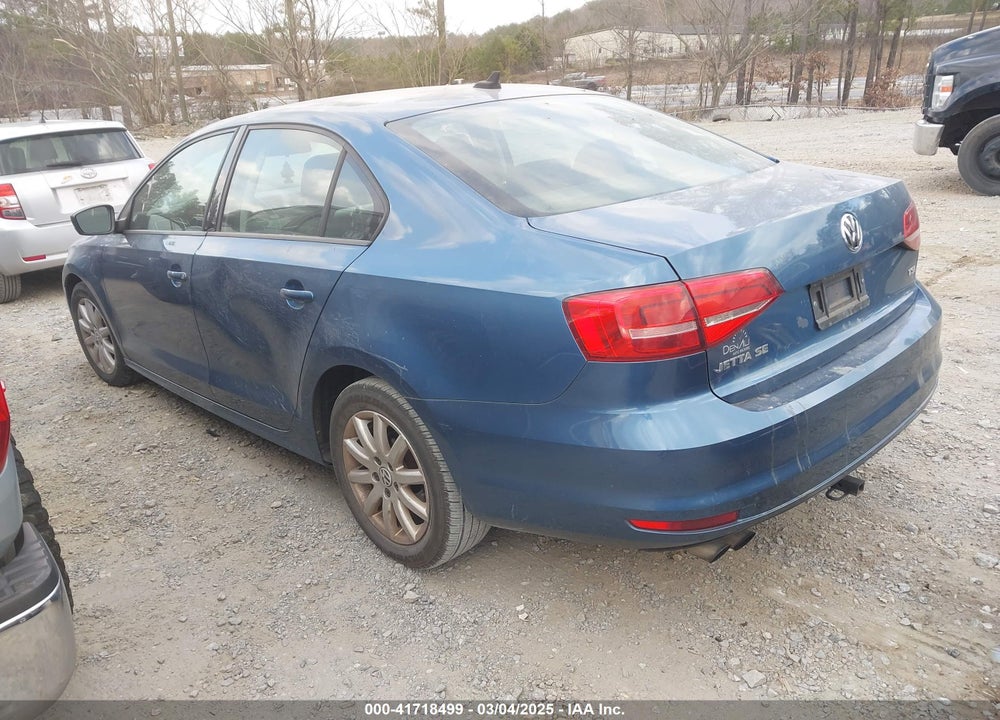 2015 VOLKSWAGEN JETTA VIN: 3VWD17AJXFM316099