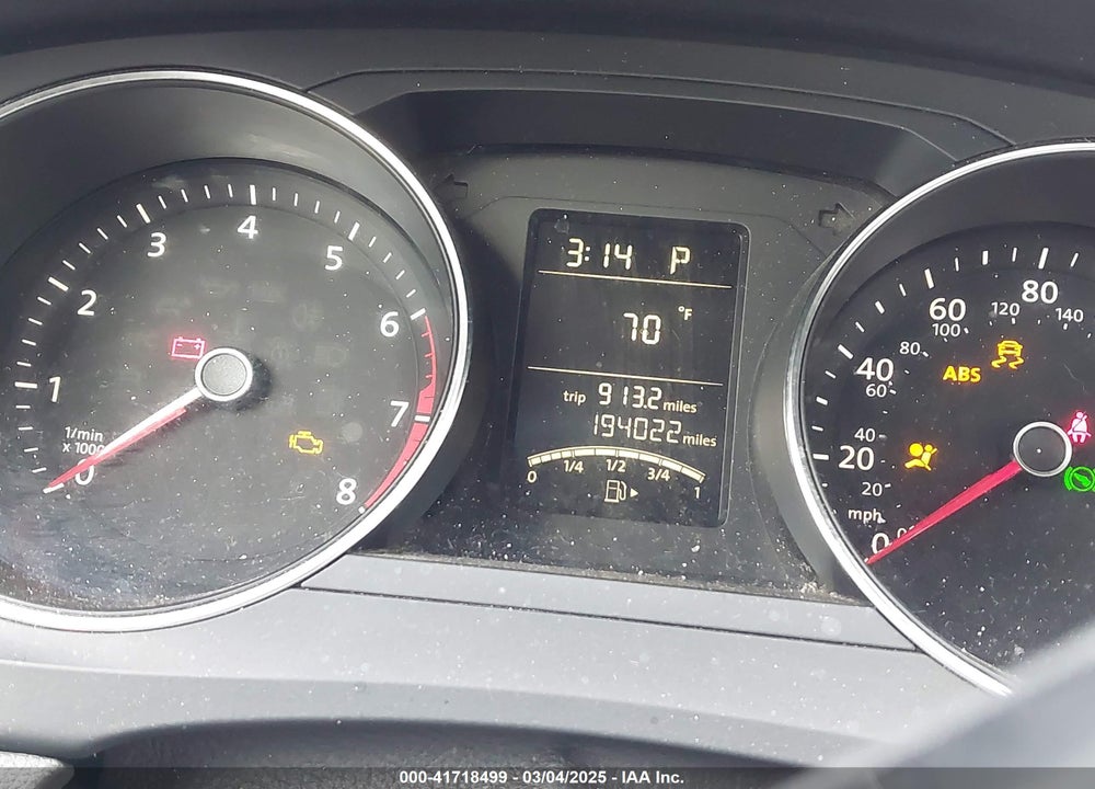 2015 VOLKSWAGEN JETTA VIN: 3VWD17AJXFM316099