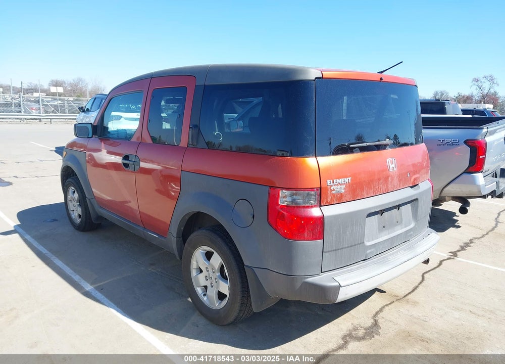 2003 HONDA ELEMENT EX VIN: 5J6YH28553L027747