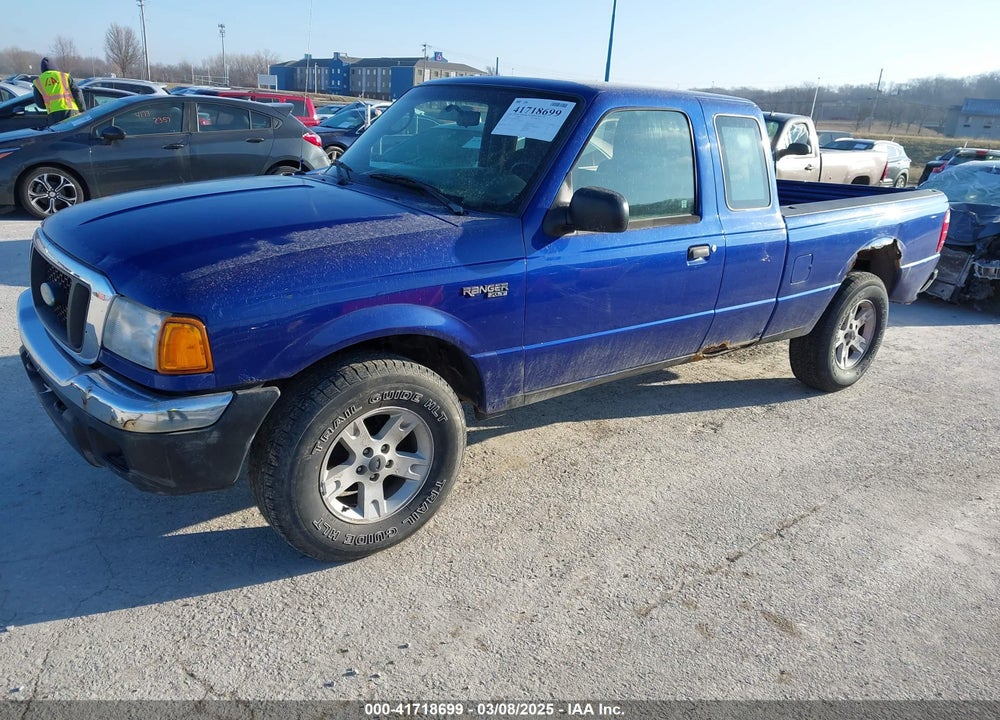 2004 FORD RANGER VIN: 1FTZR15E54PB33552