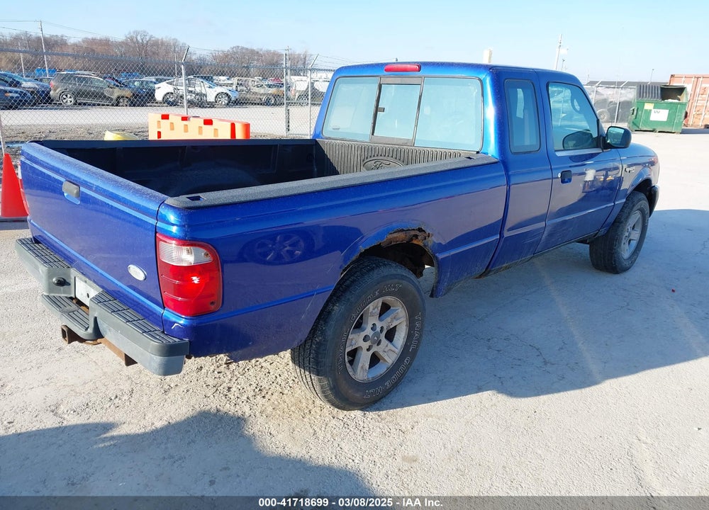 2004 FORD RANGER VIN: 1FTZR15E54PB33552