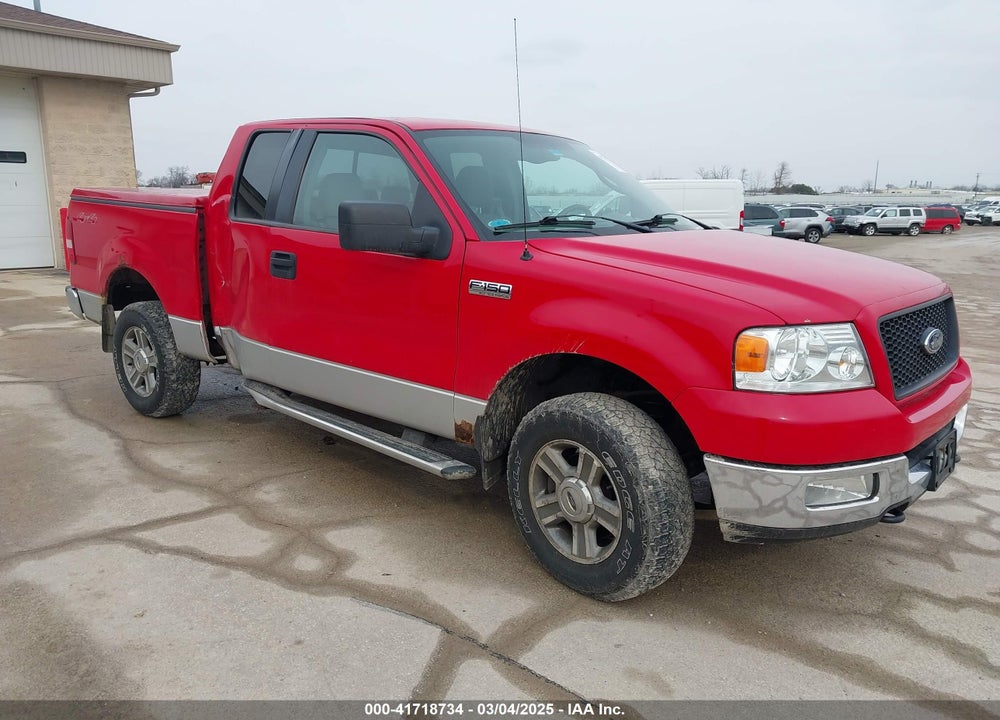 2005 FORD F-150 VIN: 1FTPX14545FB59257