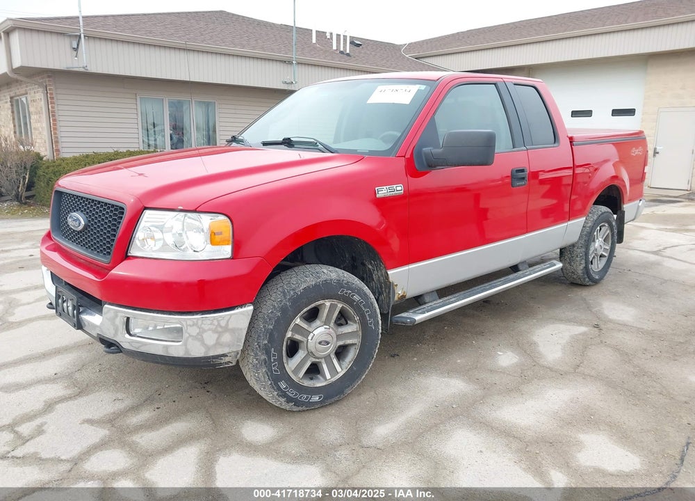 2005 FORD F-150 VIN: 1FTPX14545FB59257