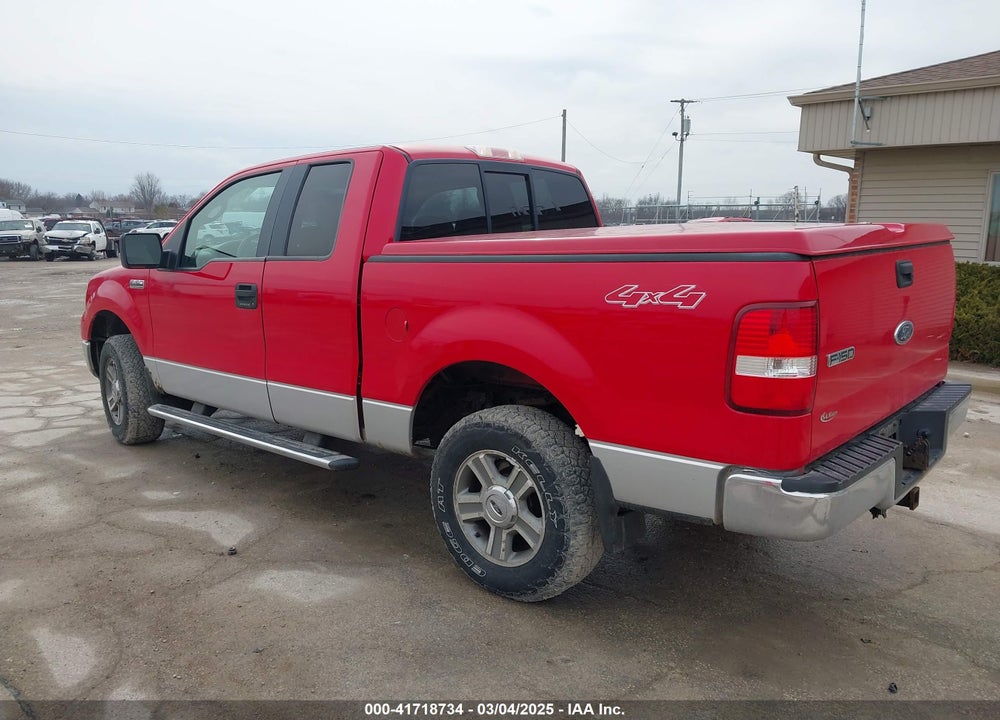 2005 FORD F-150 VIN: 1FTPX14545FB59257