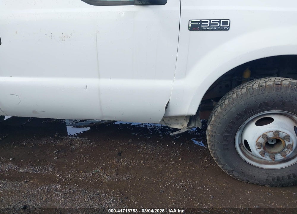 2004 FORD F 350 VIN: 1FDWF36S94EA55781