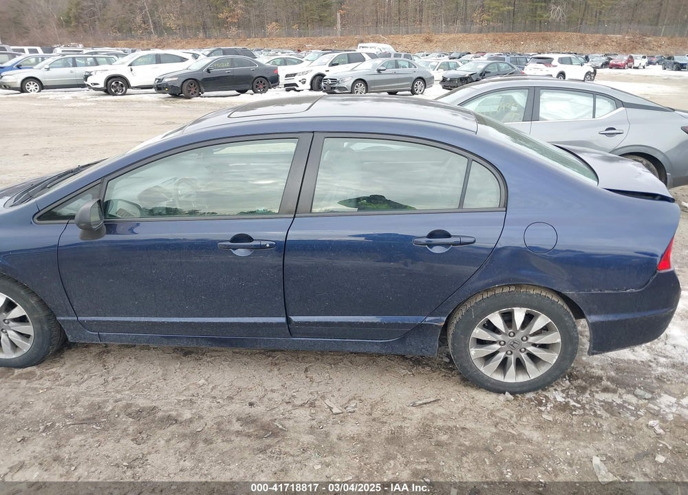 2010 HONDA CIVIC VIN: 2HGFA1F96AH545671