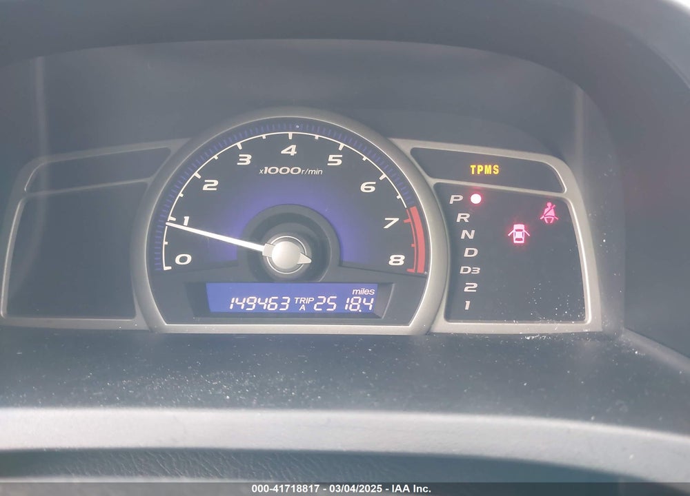 2010 HONDA CIVIC VIN: 2HGFA1F96AH545671
