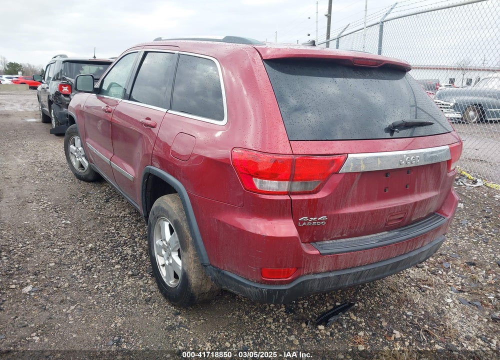 2012 JEEP GRAND CHEROKEE LAREDO VIN: 1C4RJFAG9CC274853