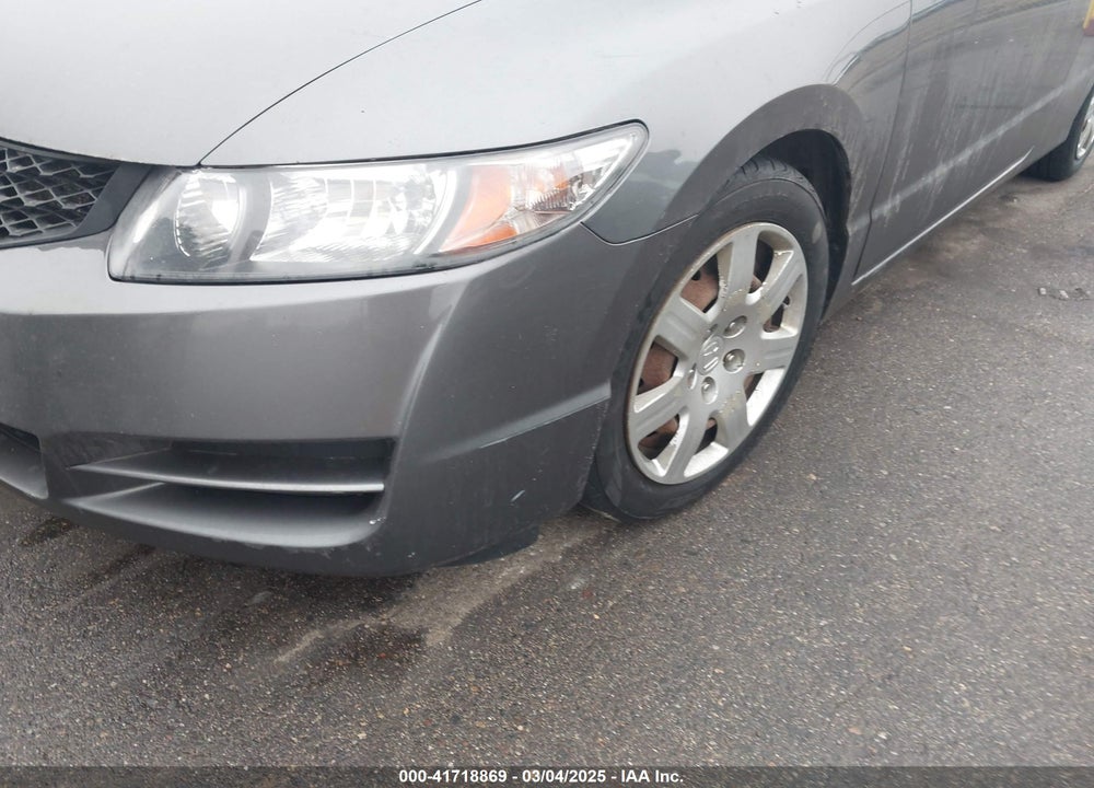 2009 HONDA CIVIC VIN: 2HGFG12609H507942