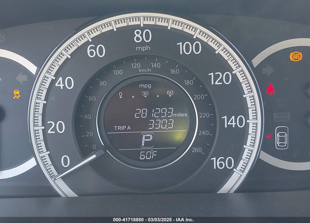 2013 HONDA ACCORD VIN: 1HGCR2F34DA091999