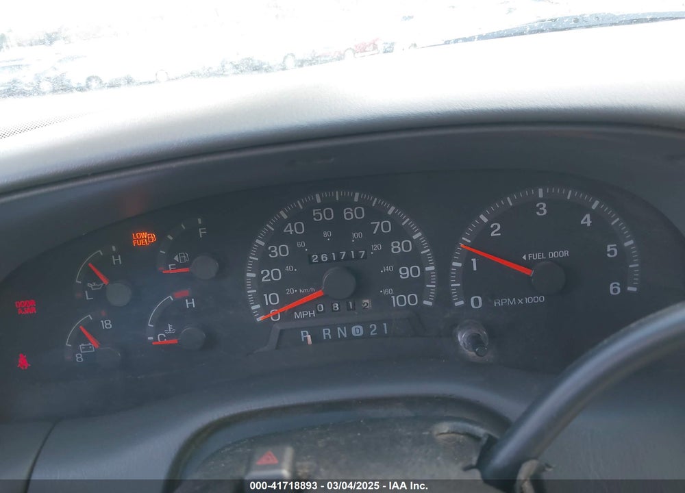 1998 FORD F-150 LARIAT/STANDARD/XL/XLT VIN: 1FTZF18W3WKB01356