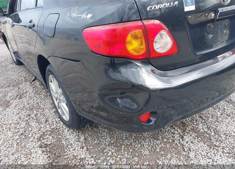 2009 TOYOTA COROLLA VIN: JTDBL40E09J007363