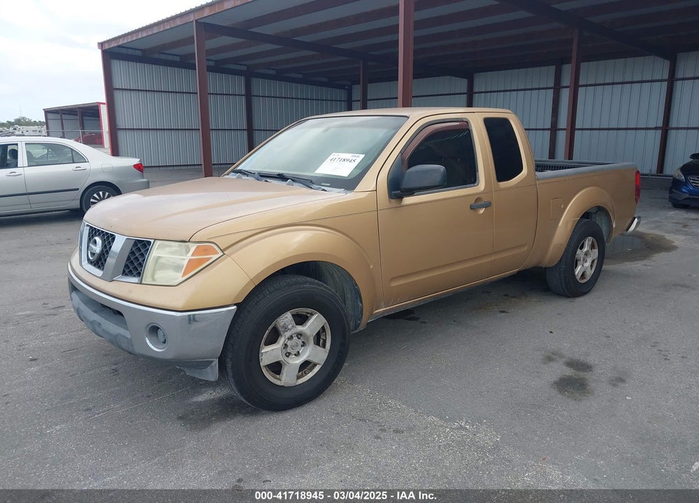 2005 NISSAN FRONTIER SE VIN: 1N6AD06UX5C429054